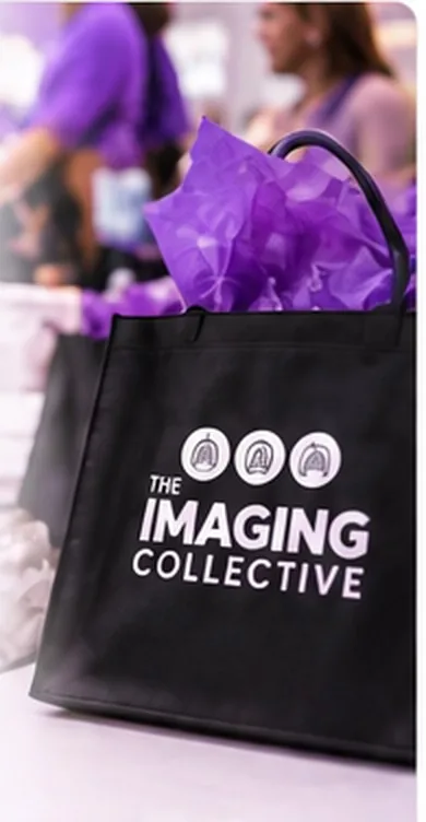 The Imaging Collective branded tote bag